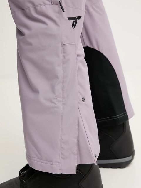 Columbia spodnie do sportów zimowych Highland Summit kolor fioletowy 2085781