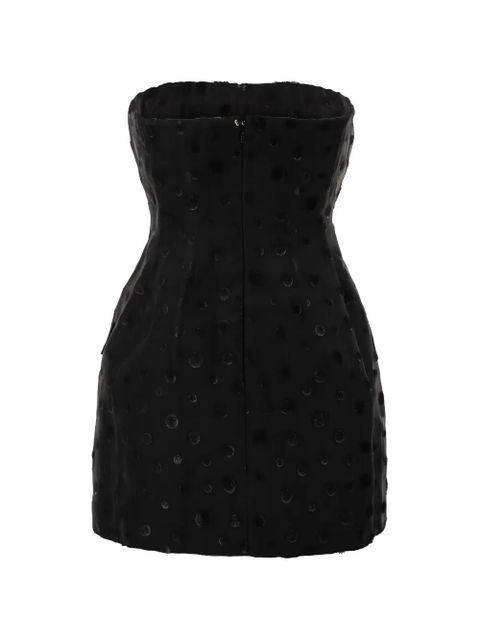Sportmax polka-dot mini dress - Black - zdjęcie produktu nr 2
