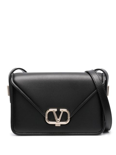 Valentino Garavani small Letter leather shoulder bag - Black - zdjęcie produktu nr 1