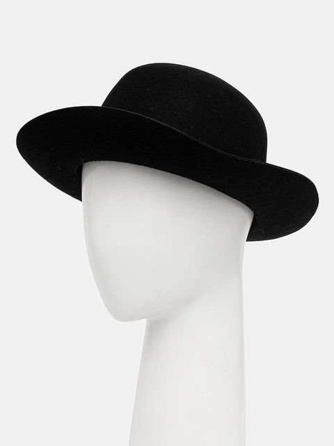 Emporio Armani kapelusz wełniany kolor czarny EW003151 AF20030