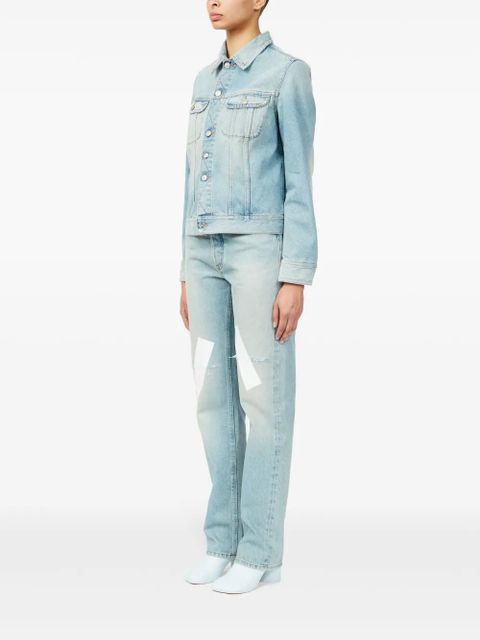 MM6 Maison Margiela cut-out jacket - Blue