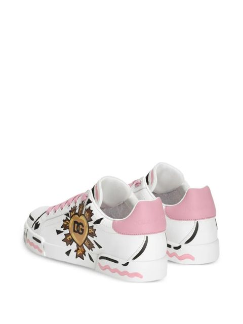 Dolce & Gabbana logo-detailing sneakers - White