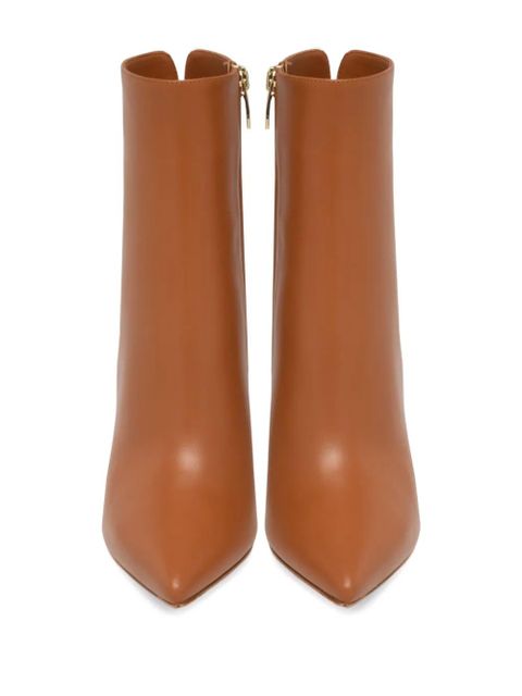 Gianvito Rossi 85mm Lyell boots - Brown