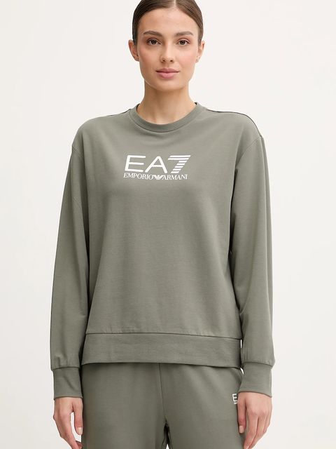 EA7 Emporio Armani dres damski kolor zielony AF13135.7W000115