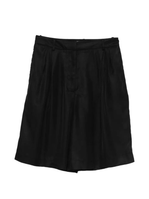 The Frankie Shop Marfa pleated shorts - Black