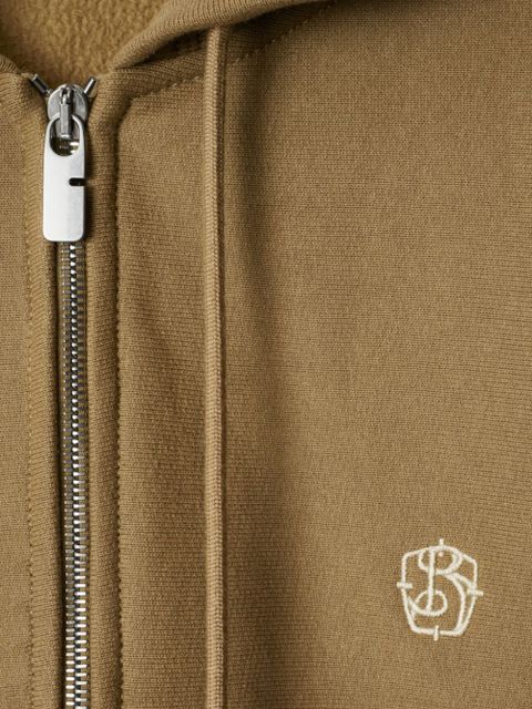 Burberry zip-up hoodie - Brown