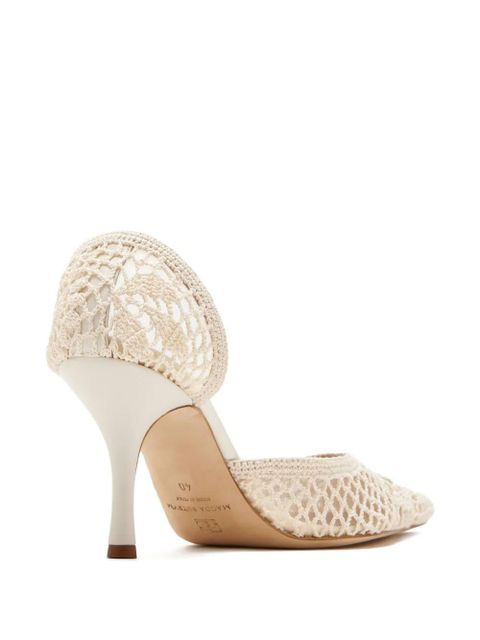 Magda Butrym 115mm Crochet pumps - Neutrals - zdjęcie produktu nr 2