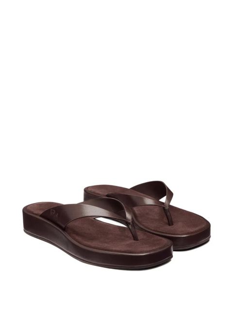 Reformation platform thong eden sandals - Brown - zdjęcie produktu nr 2