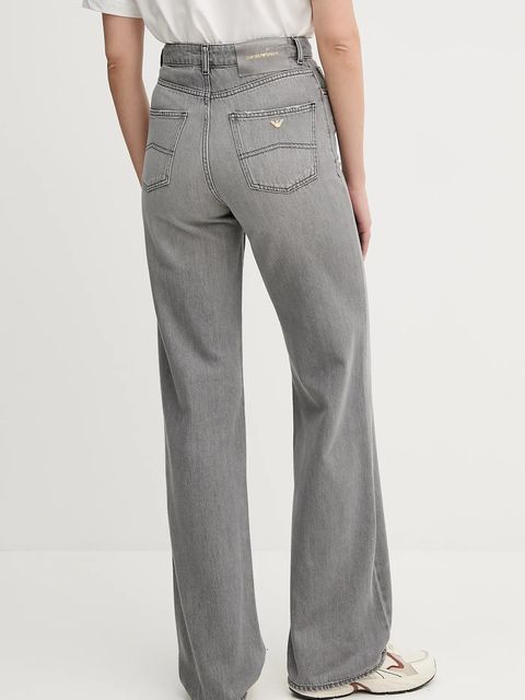 Emporio Armani jeansy damskie high waist EW001119 AF12676 - zdjęcie produktu nr 2