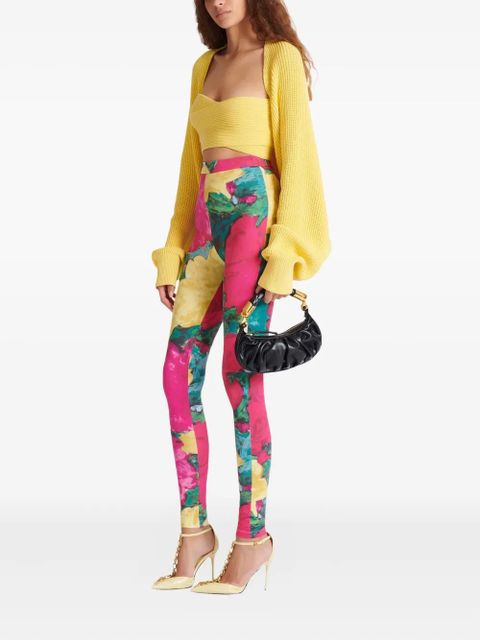 Balmain ribbed cardigan - Yellow