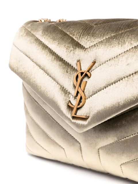 Saint Laurent small Loulou shoulder bag - Green