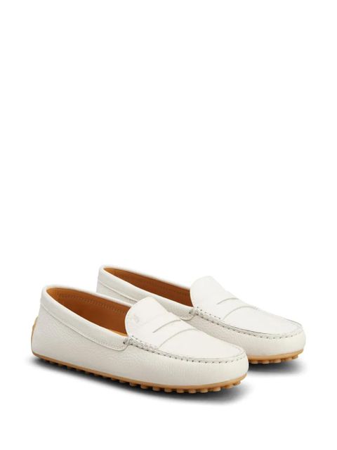 Tod's penny-slot leather loafers - White - zdjęcie produktu nr 2