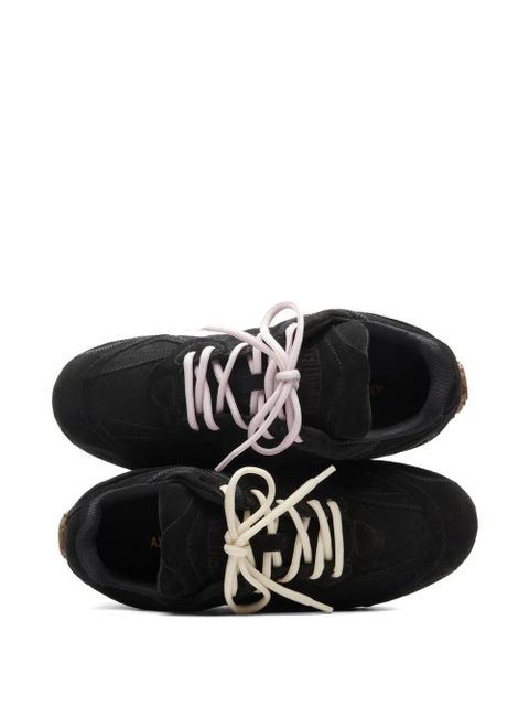 Axel Arigato Slow Runner layered suede sneakers - Black