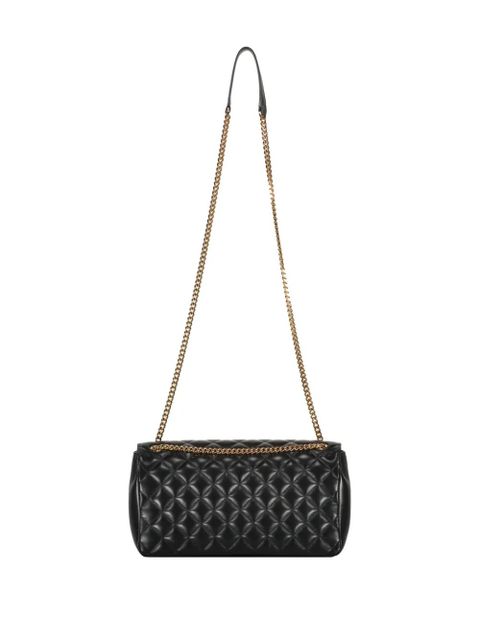 Versace quilted crossbody bag - Black