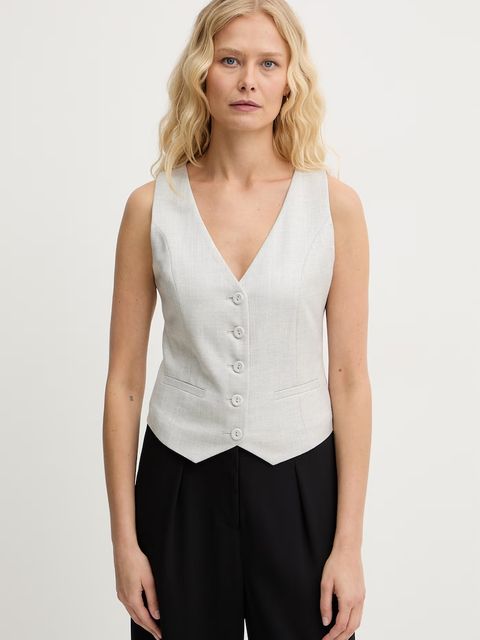 Fracomina kamizelka jednorzędowa damska - zdjęcie produktu nr 2