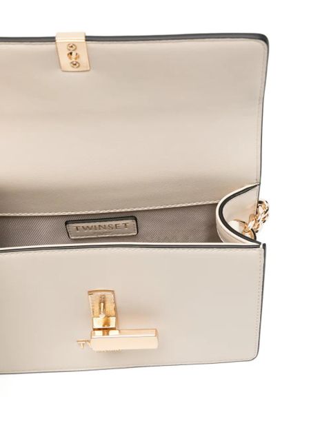 TWINSET adjustable-strap shoulder bag - Neutrals