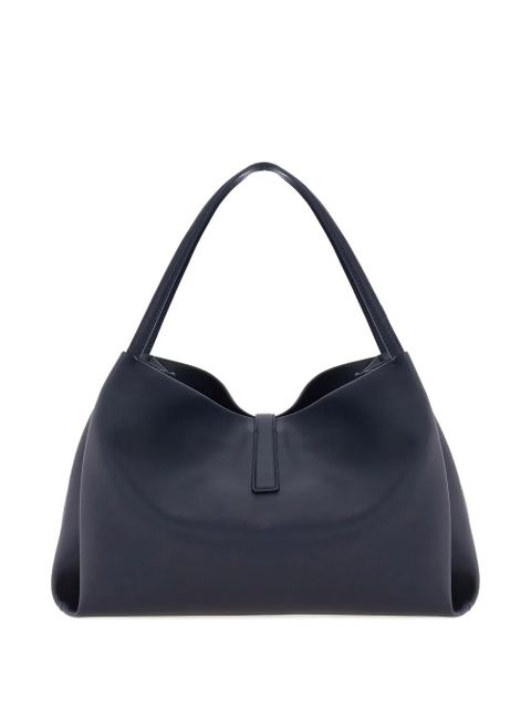 Ferragamo large leather tote bag - Blue