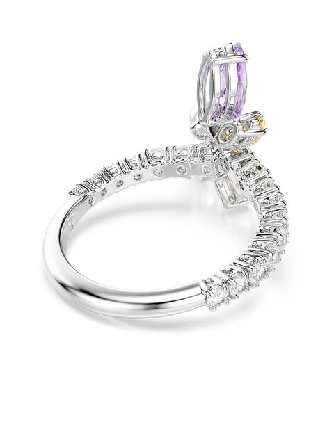 Swarovski pierścionek damski metalowy z kryształem Swarovski Ariana Grande x Swarovski - zdjęcie produktu nr 1