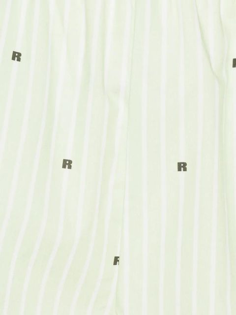 ROTATE BIRGER CHRISTENSEN striped shorts - Green