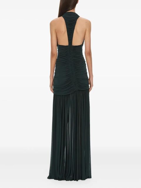 Christopher Esber Orion ruched gown - Black - zdjęcie produktu nr 2
