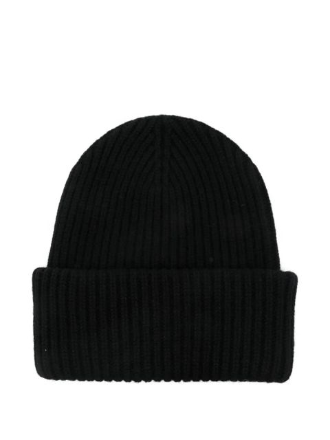 MC2 Saint Barth logo-patch beanie hat - Black - zdjęcie produktu nr 2