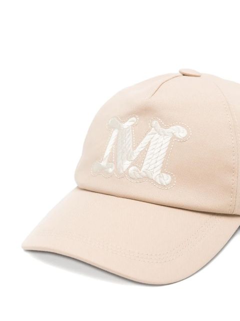 Max Mara logo-embroidered baseball cap - Neutrals