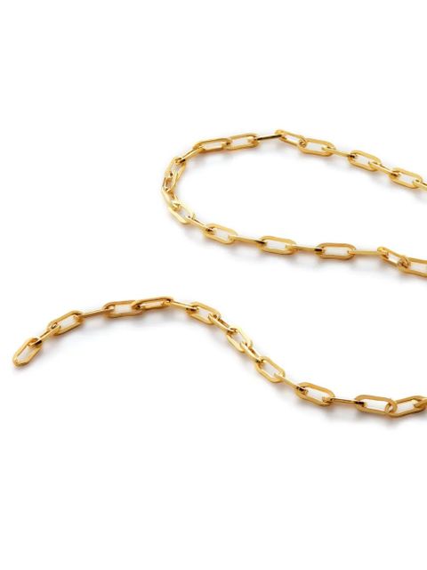 Monica Vinader paperclip chain bracelet - Gold