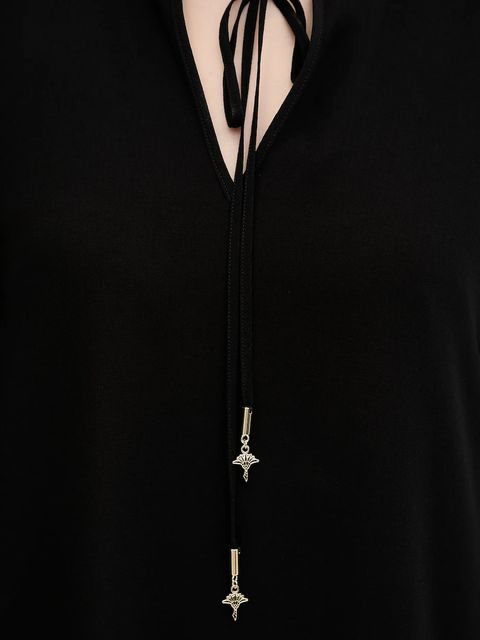 Joop! sukienka kolor czarny mini oversize 30101741