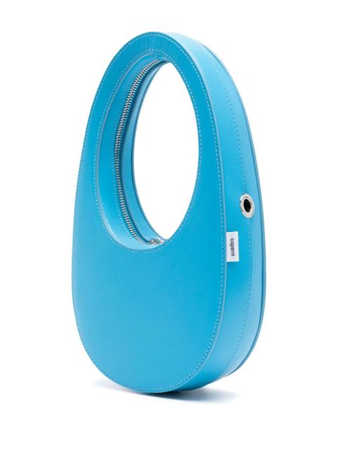 Coperni mini Swipe leather crossbody bag - Blue