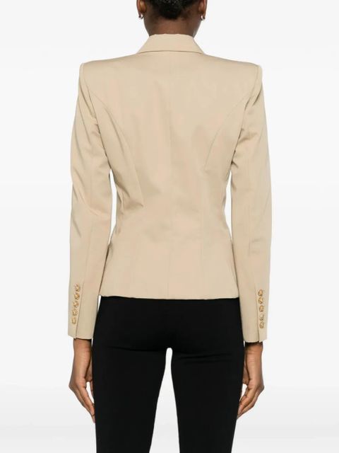 Balmain six-button blazer - Neutrals