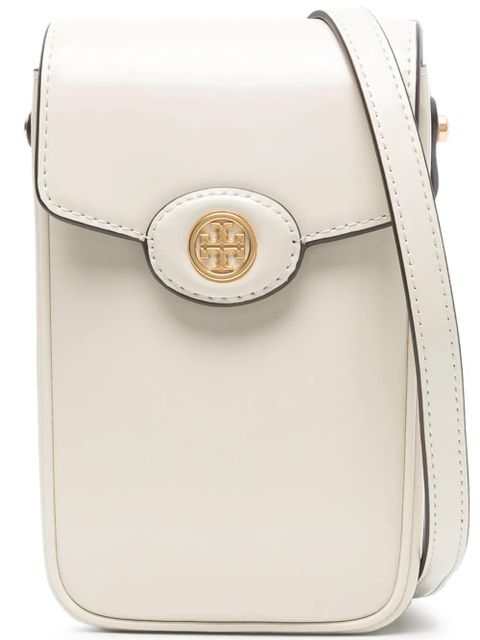 Tory Burch Robinson Spazzolato phone crossbody bag - Neutrals - zdjęcie produktu nr 1