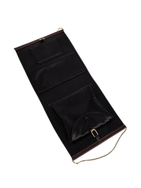 NEOUS chain-handle tote bag - Brown