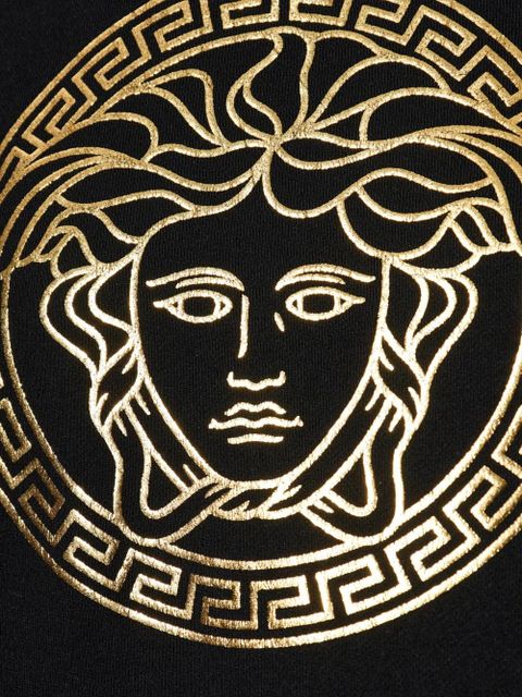 Versace Medusa cotton hoodie - Black