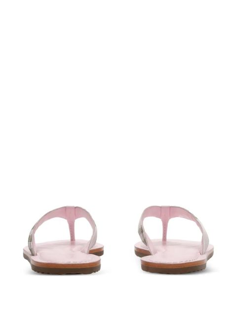 Burberry Check Pavilion sandals​ - Pink
