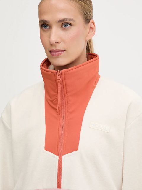 Columbia bluza sportowa Sequoia Grove kolor beżowy gładka 2085453