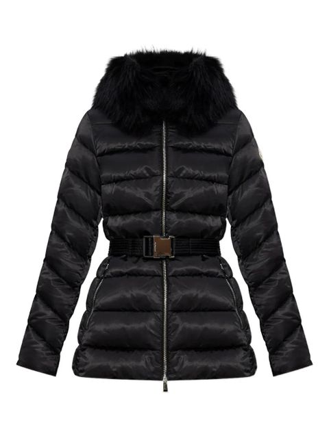 Moncler long-sleeve belted jacket - Black - zdjęcie produktu nr 1