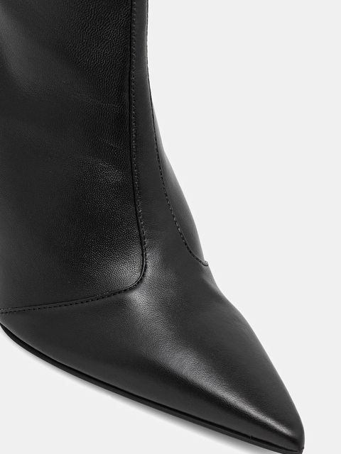 Furla kozaki skórzane Sfera damskie kolor czarny na szpilce YK03SFE X30000 O6000