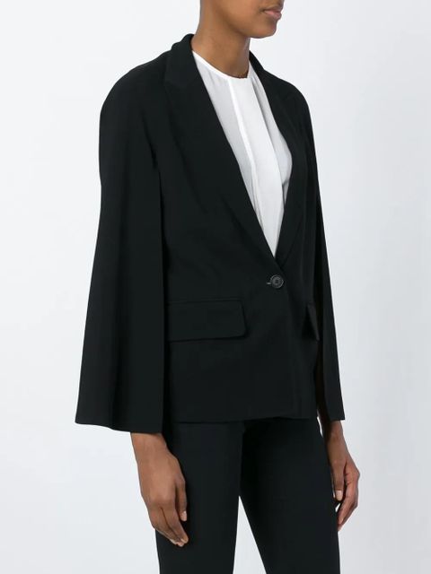 Givenchy caped blazer - Black