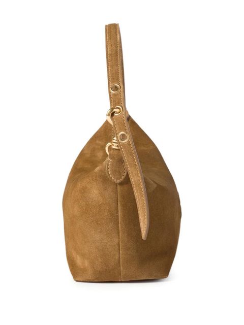 Miu Miu suede shoulder bag - Brown