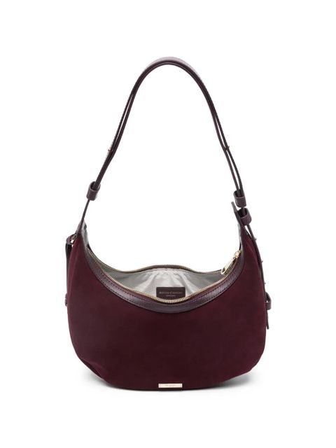 Aspinal Of London Hudson crescent shoulder bag - Purple
