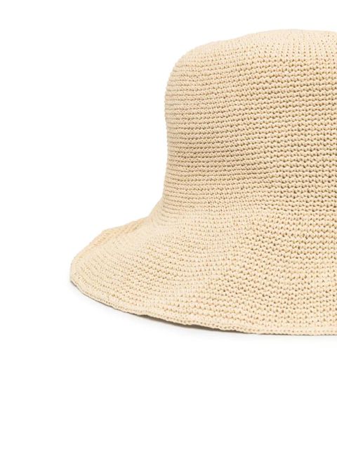 Ruslan Baginskiy embroidered-logo bucket hat - Neutrals - zdjęcie produktu nr 2