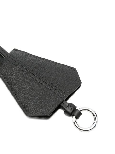 Maison Margiela textured keyring - Black