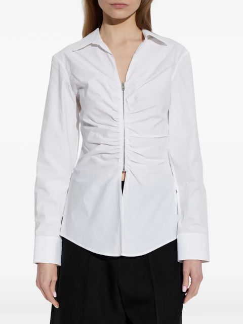 Alexander Wang zip-up shirt - White