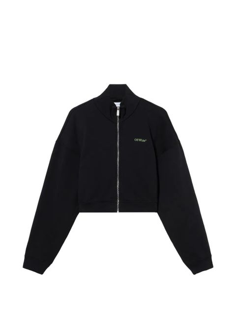 Off-White arrow leaves zip knitwear - Black - zdjęcie produktu nr 1