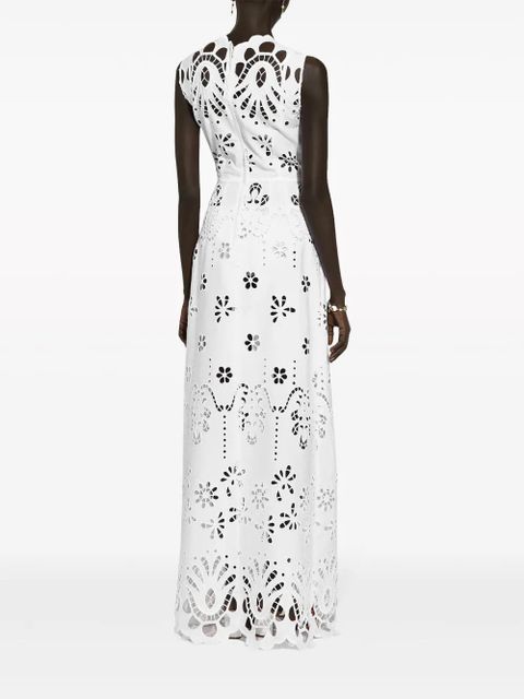 Dolce & Gabbana cut-out stretch-cotton maxi dress - White - zdjęcie produktu nr 2