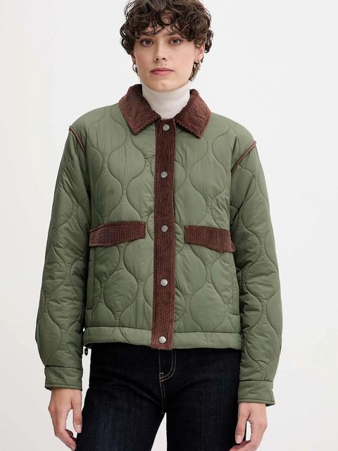 Pepe Jeans kurtka kolor zielony przejściowa PL4024342 - zdjęcie produktu nr 1