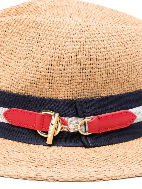 Lauren Ralph Lauren Fedora wide-belt hat - Neutrals