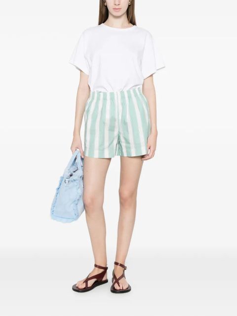 MC2 Saint Barth striped-pattern shorts - Green - zdjęcie produktu nr 2