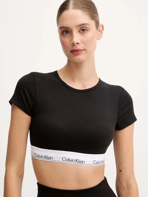Calvin Klein Underwear t-shirt damski kolor czarny LV00QF8495 - zdjęcie produktu nr 1