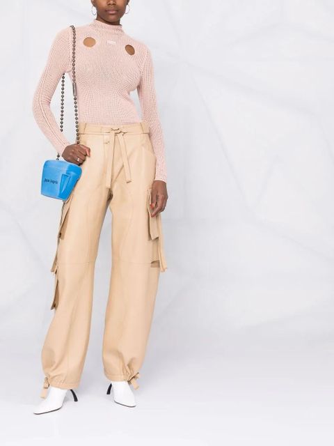 Off-White Meteor knitted top - Neutrals - zdjęcie produktu nr 2